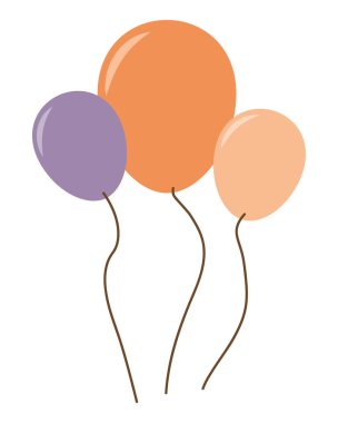 balonlar helyum yüzen dekoratif simge