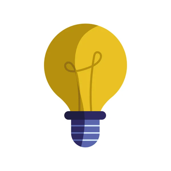 Bulb Light Energy Power Icon — Stock Vector