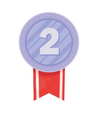 ikinci madalya ödülü simgesi