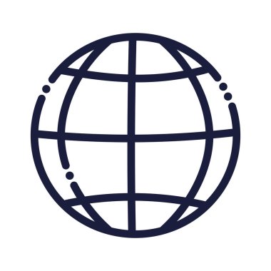 global sphere browser isolated icon