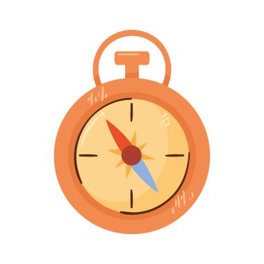 Pusula Kılavuzu aygıtı izole simgesi