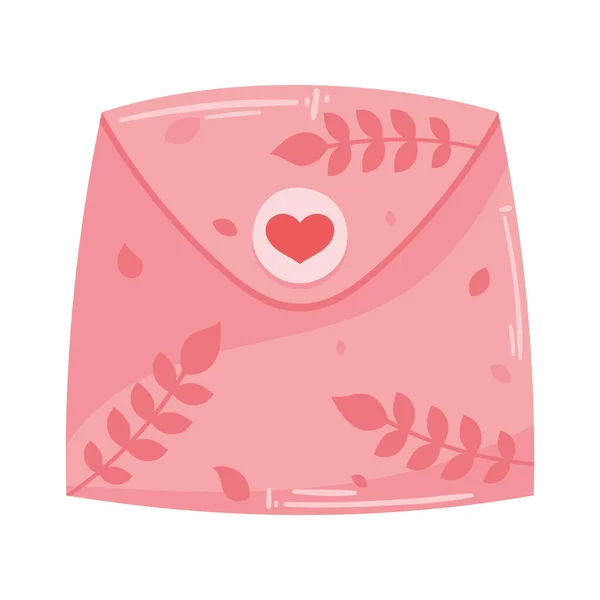 Protector Femenino Con Icono Del Corazón — Vector de stock