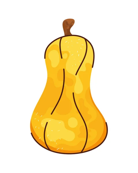Yellow Pear Fresh Fruit Icon — Stock Vector