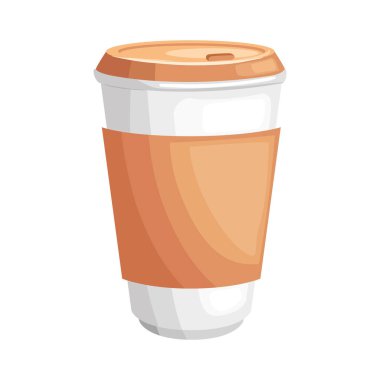 take away pot mockup icon