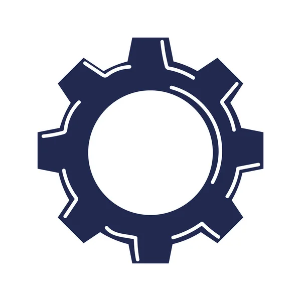 Gear Cog Setting Machine Icon — Stockvector