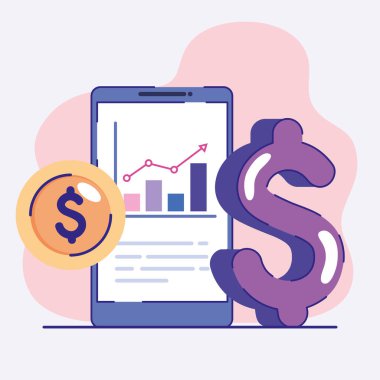 para dolarları akıllı telefon simgeleri