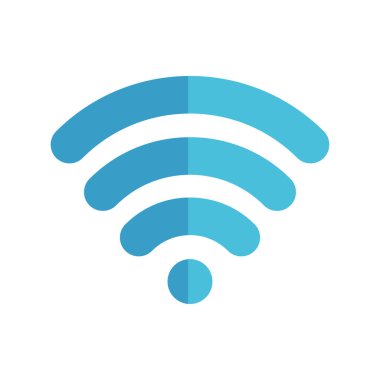 kablosuz bağlantı simgesi izole edildi