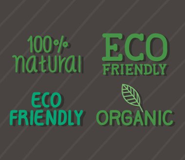 Çevre dostu dört harf.