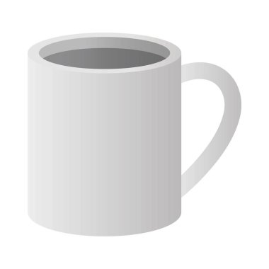 beyaz kupa simge maketi