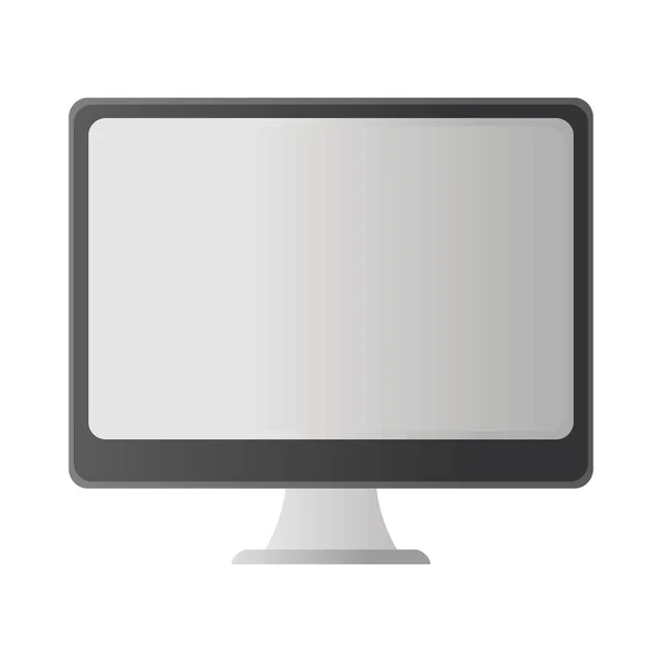 Desktop Mock Gerät Symbol — Stockvektor