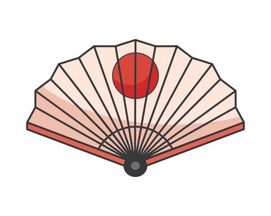 Bayrağı olan Japon kültürü hayranı.