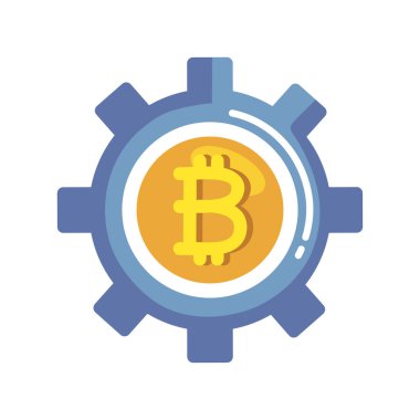 Vites kripto para birimi simgesinde bitcoin