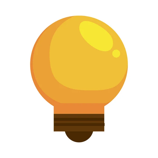 Bulb Light Energy Power Icon — стоковый вектор