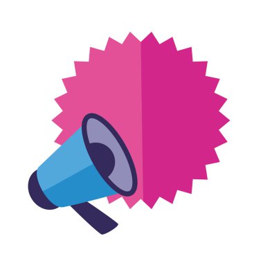 Dantel simgeli megafon aygıtı