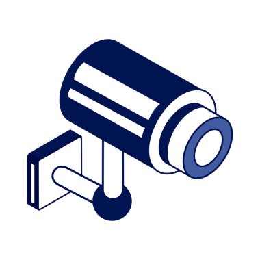 CCTV video kamera sistemi simgesi