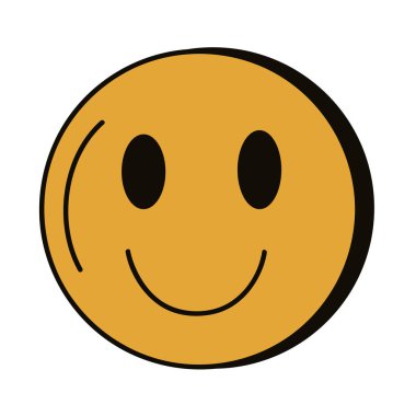 emoji yüz retro biçim simgesi