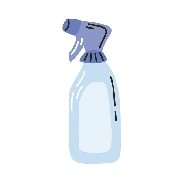 Bottle Spray Style Isolated Icon — Stock Vector