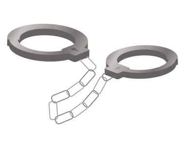 kelepçe hukuku aracı aksesuar simgesi