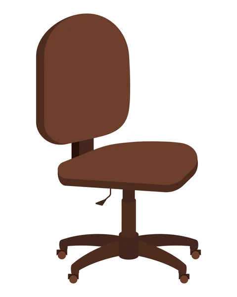 Icône Classique Meubles Chaise Bureau — Image vectorielle