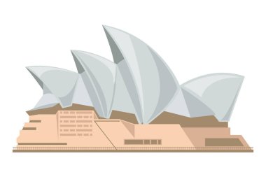 Sydney Opera Binası 'nın ünlü simgesi