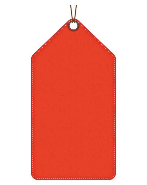Rotes Verkaufsschild Marktsymbol — Stockvektor