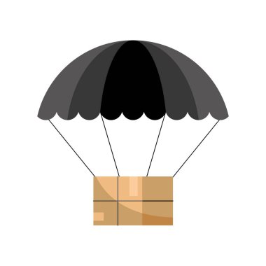 paraşüt simgesinde gönderme kutusu