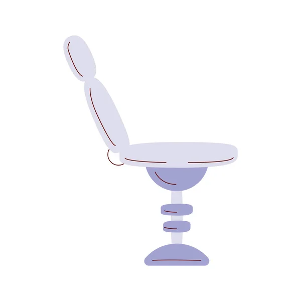Équipement Chaise Dentisterie Icône Isolée — Image vectorielle