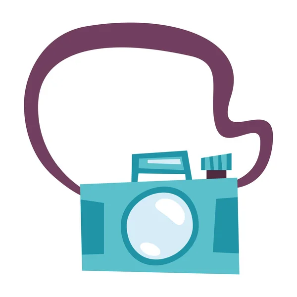 Camera Fotografische Apparaat Technologie Icoon — Stockvector