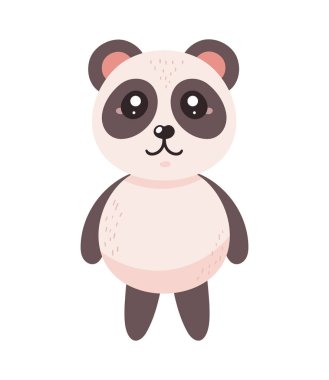 Şirin ayı panda kawaii simgesi
