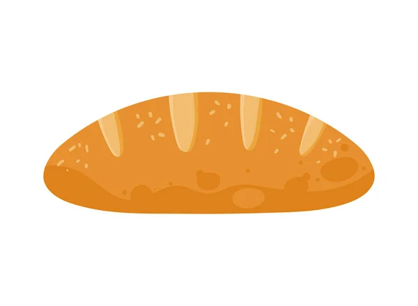 Fresh Bread Bakery Product Icon — Stock Vector