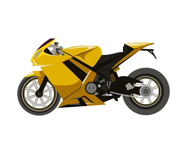 Motocicleta — Vector de stock