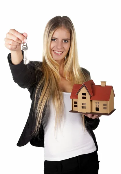 Estate Agent Woman Concept — Stock Photo, Image