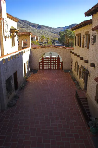 Fragment av Scotty's Castle — Stockfoto