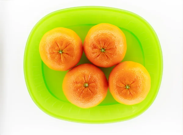 Serie di alimenti sani con mandarini su sfondo chiaro — Foto Stock
