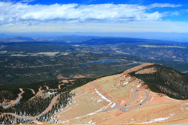 Strada a serpentino — Foto Stock