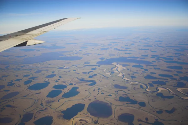 Flygfoto bakgrunder — Stockfoto