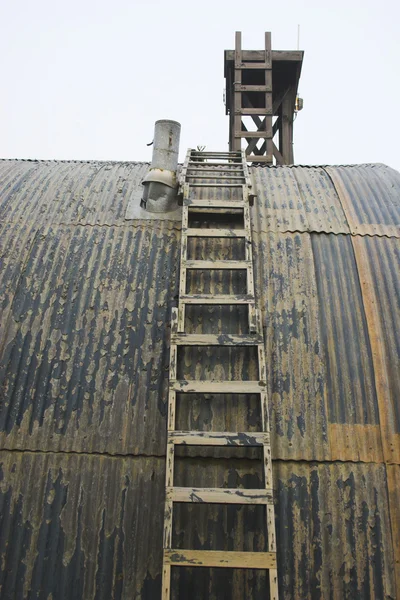 Industrieller Rückhalt — Stockfoto