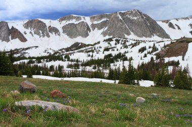wyoming in dağ manzarası