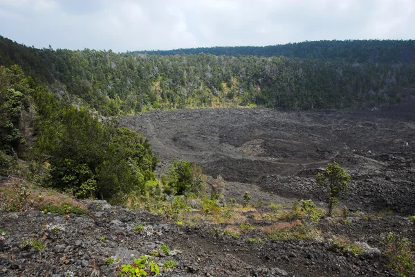 Crater bottom — Stock Photo, Image