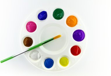 ressam paleti