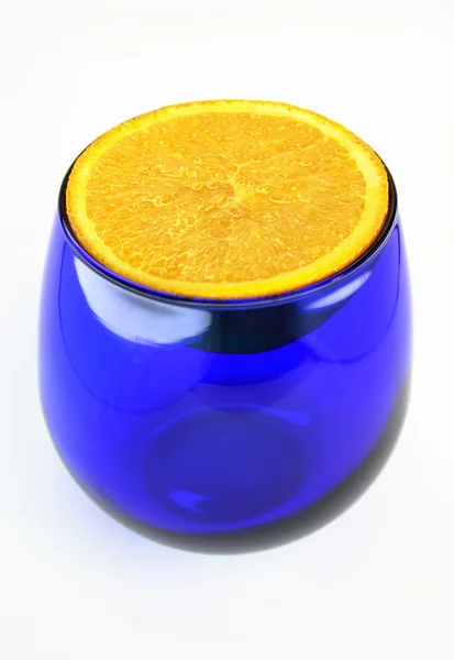 Sklo oranžové — Stock fotografie