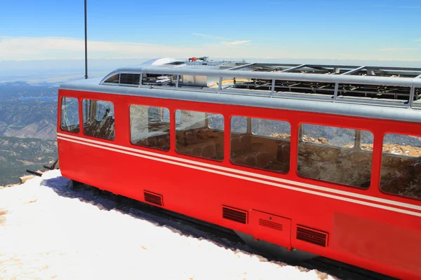 Pikes peak tren — Stok fotoğraf