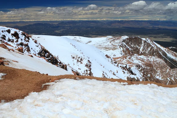 Declives nevados — Fotografia de Stock