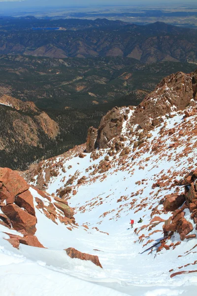 Snowy slopes — Stock Photo, Image