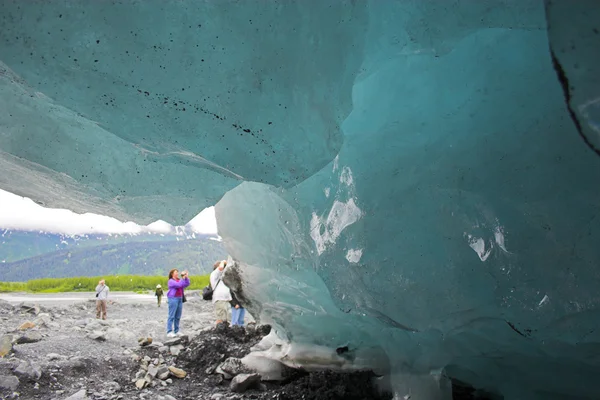 Kenai fjordu ledovec — Stock fotografie