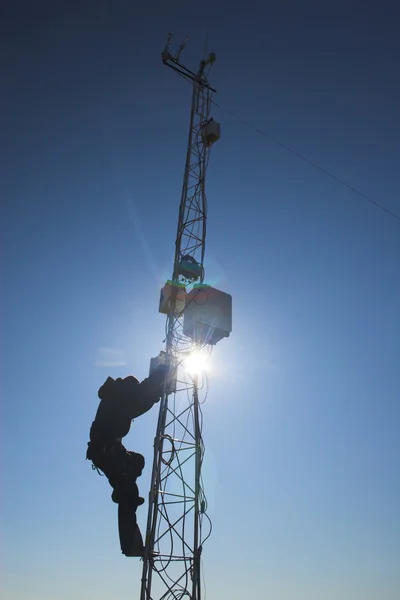 Scentific weerstations — Stockfoto