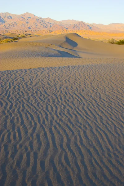 Sandscapes της κοιλάδα του θανάτου — Φωτογραφία Αρχείου