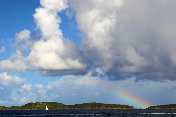 Tropisk regnbåge — Stockfoto