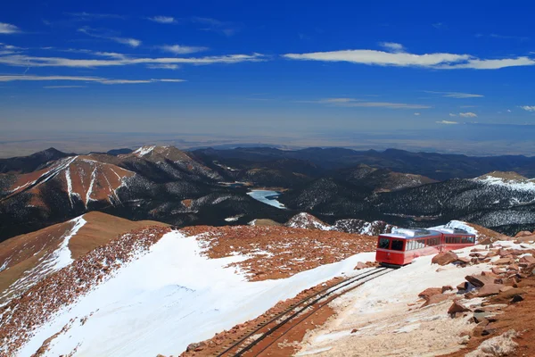 Tren Pikes Peak —  Fotos de Stock