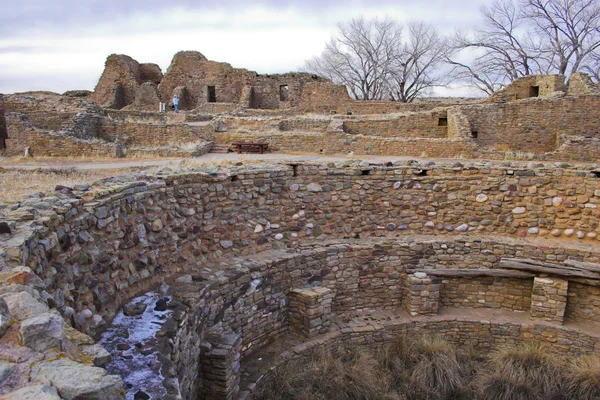 Руины ацтеков — стоковое фото